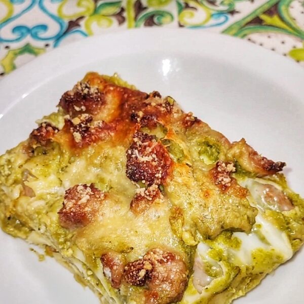 Lasagna salsiccia e broccoli