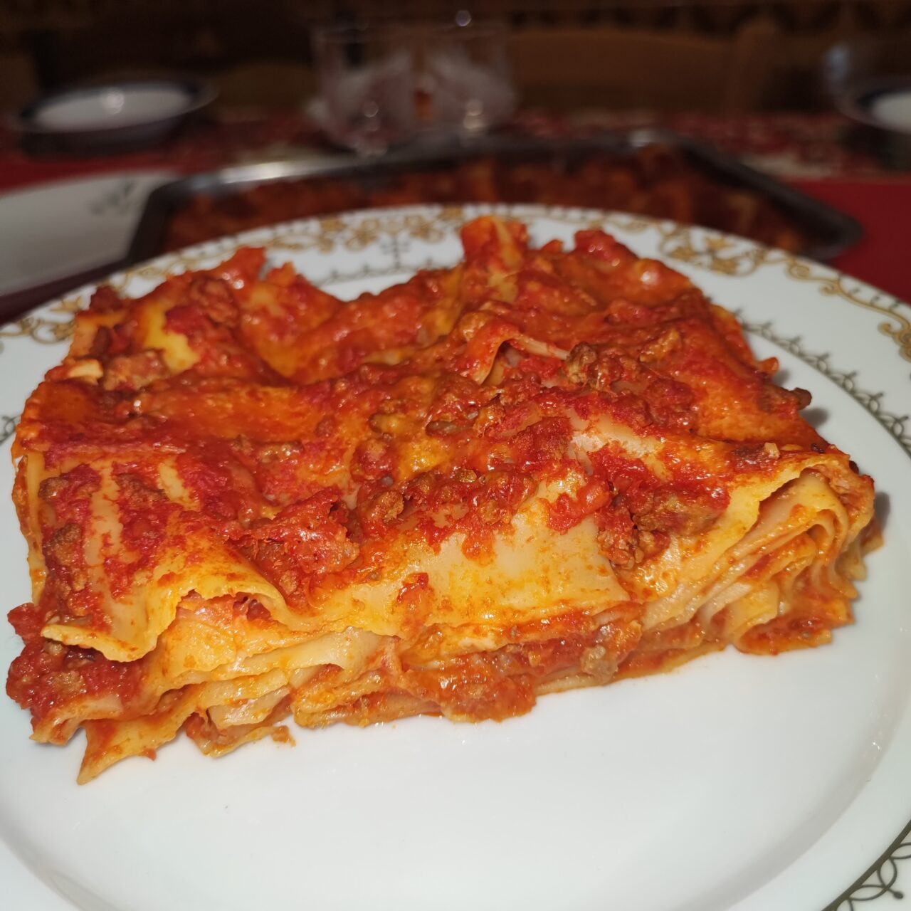 Lasagna calabrese