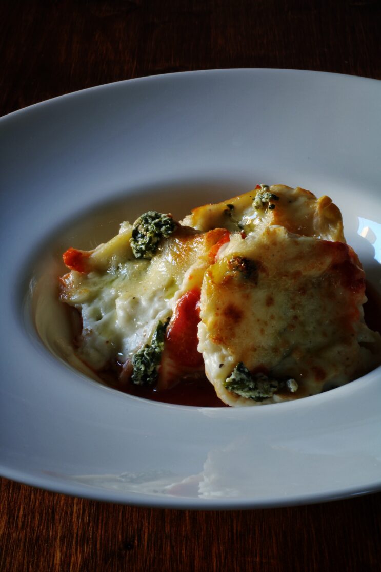 Ricetta dei Lumaconi Pasta Armando ripieni di ricotta e spinaci gratinati al forno di Francesco Vergaro Il Pugliese che cucina