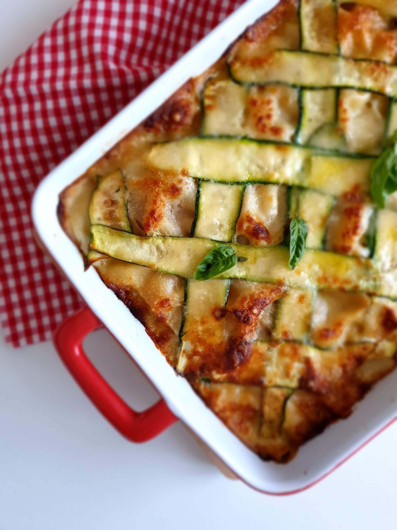 Lasagna bianca di zucchine