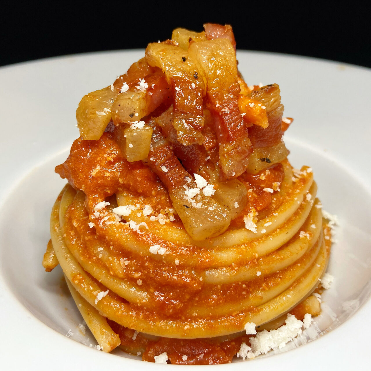 Bucatini-Nudeln Armando all'Amatriciana