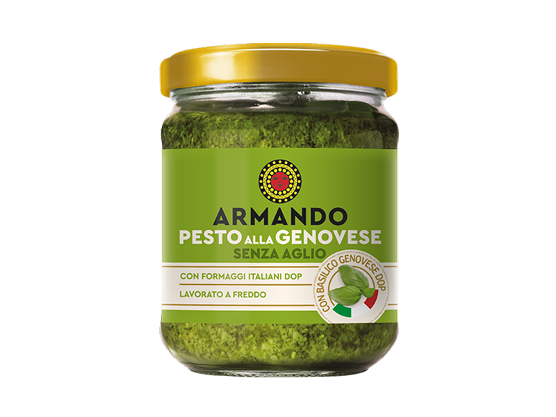 Pesto alla genovese senza aglio