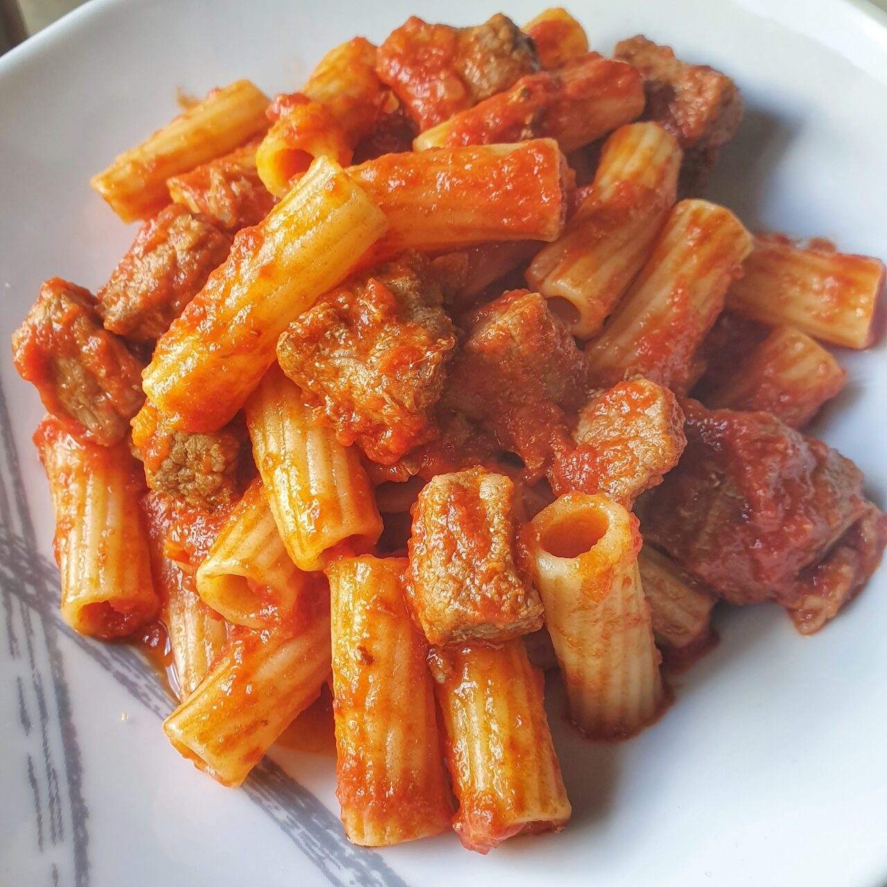 Pasta Con Ragù di manzo