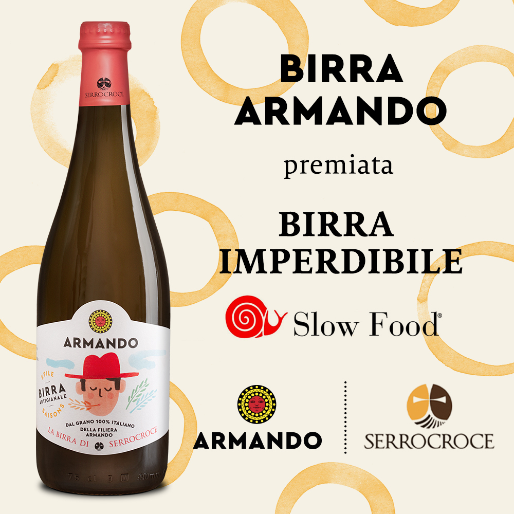 Armando e Serrocroce nella Guida alle Birre d’Italia di Slow Food