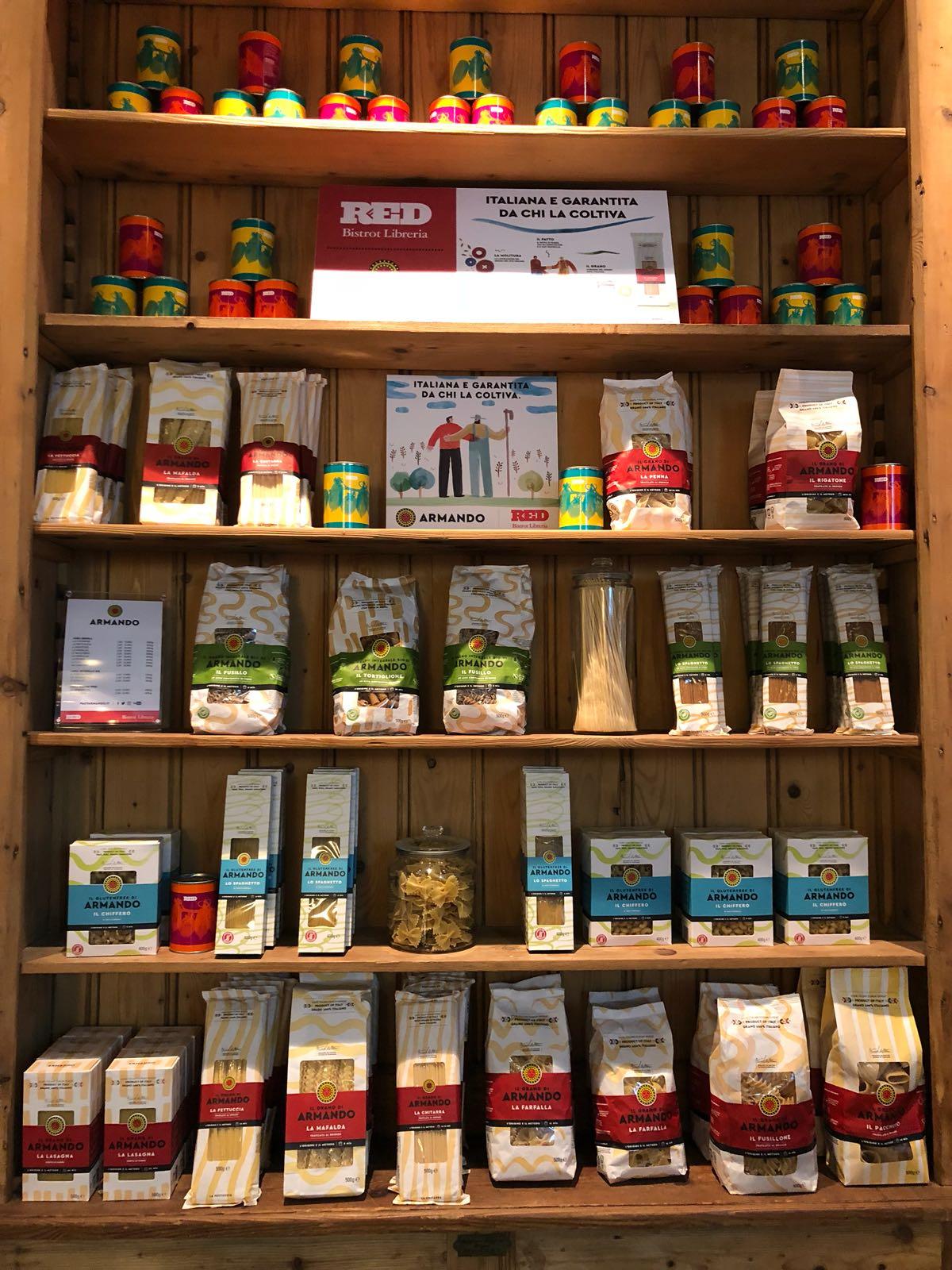 Pasta Armando da RED laFeltrinelli, pause di cultura nel segno dell’eccellenza agroalimentare italiana